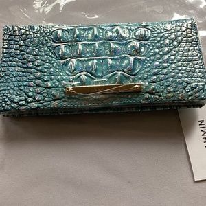 Brahmin Ady Wallet, Arctic Blue Melbourne